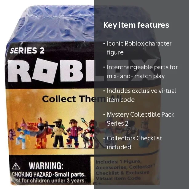 Jazwares, Roblox Celebrity Collection Series 2 Mystery Pack, Blue