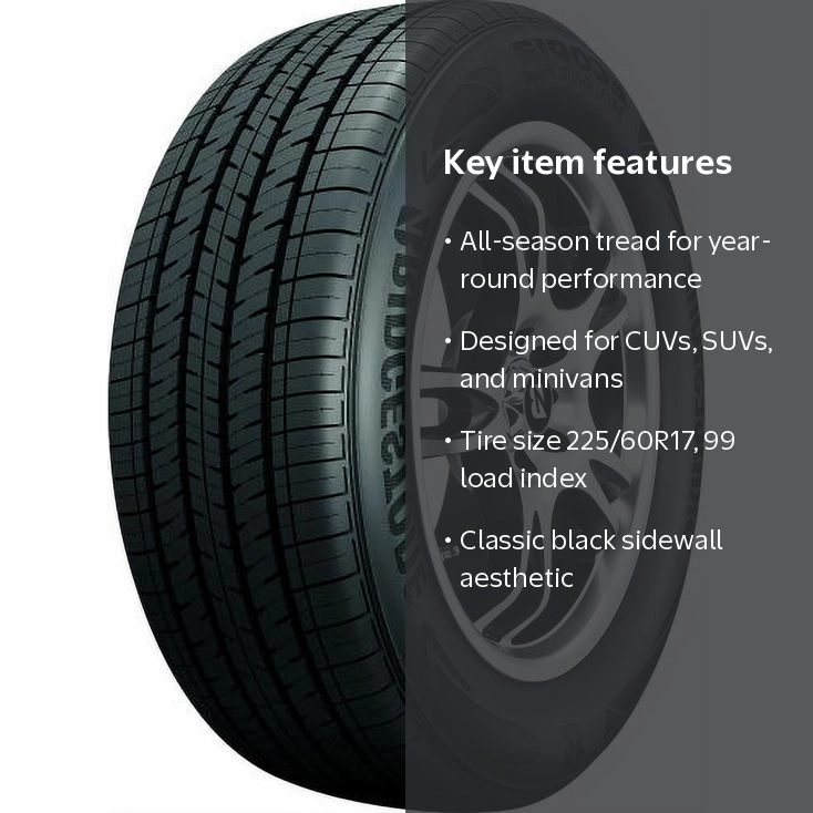 Bridgestone Ecopia H/L 422 Plus 225/60R17 99 H Tire - Walmart.com