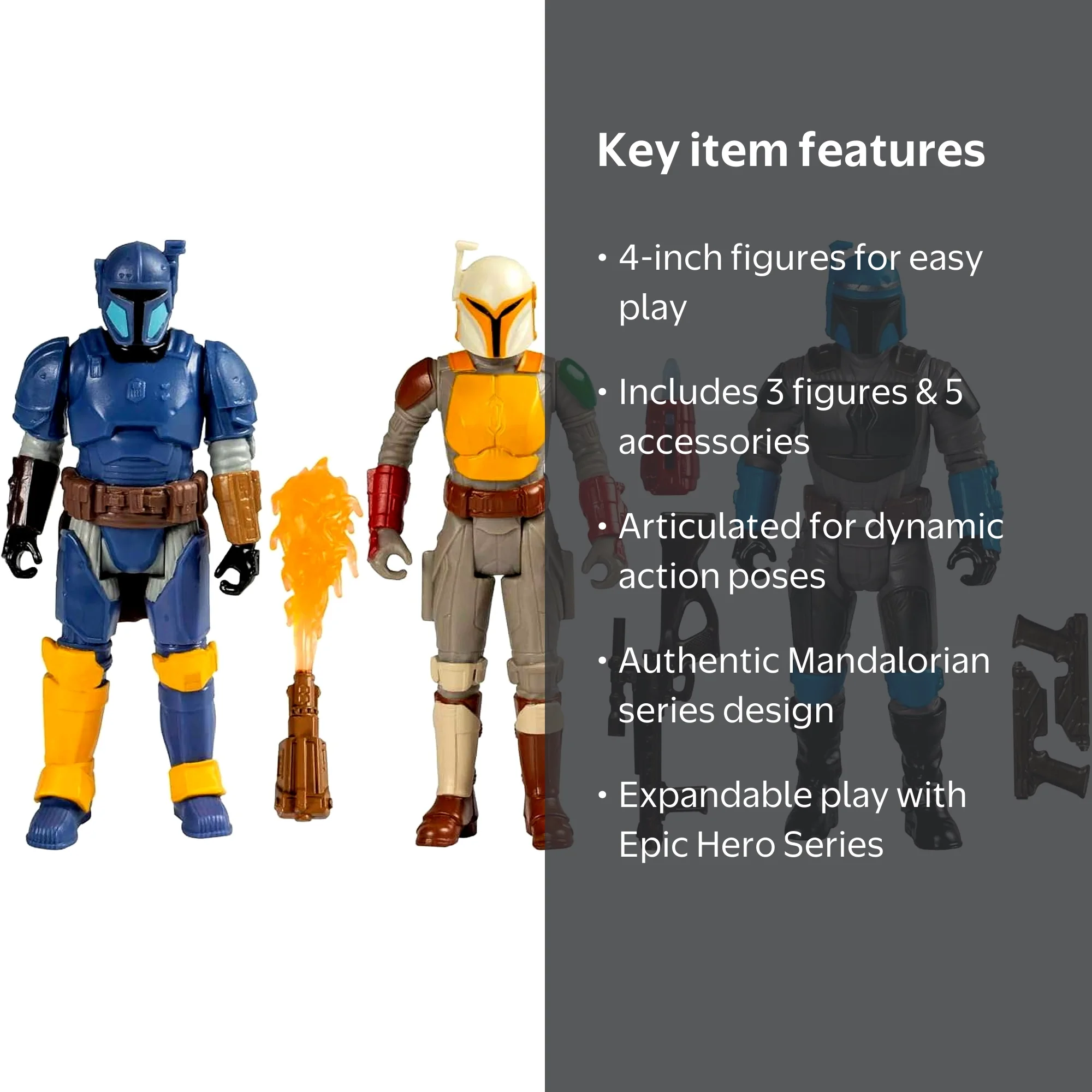 Star Wars Epic Hero Series Unite The Clans Action Figure 3-Pack