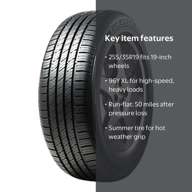 Bridgestone Turanza T005 RFT UHP Summer 255/35R19 96Y XL Passenger