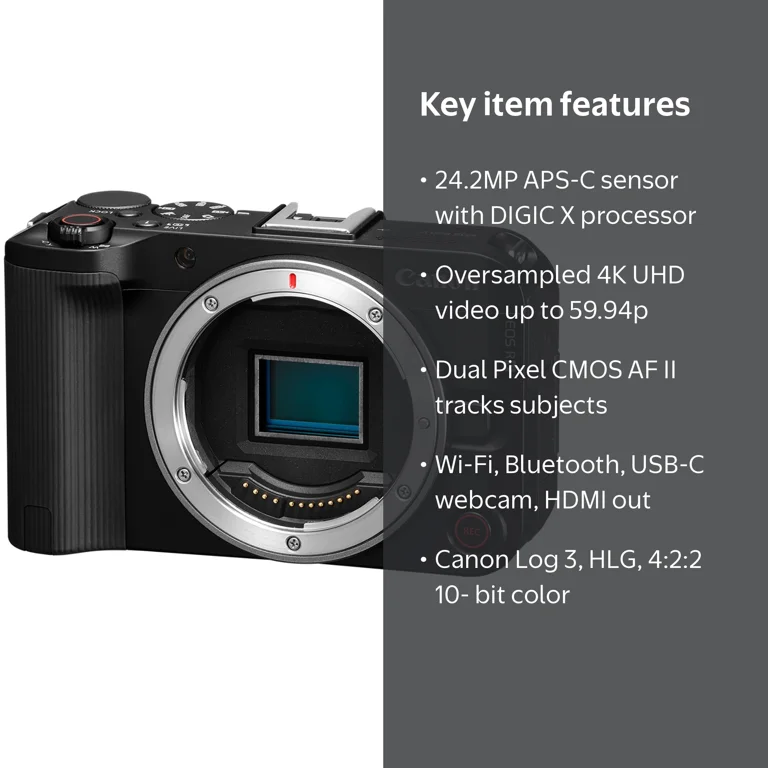 Canon, EOS R50 V, Vlogging, Live-Streaming, Content Creation