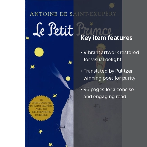 Antoine de Saint-Exup√©ry, The Little Prince French Edition