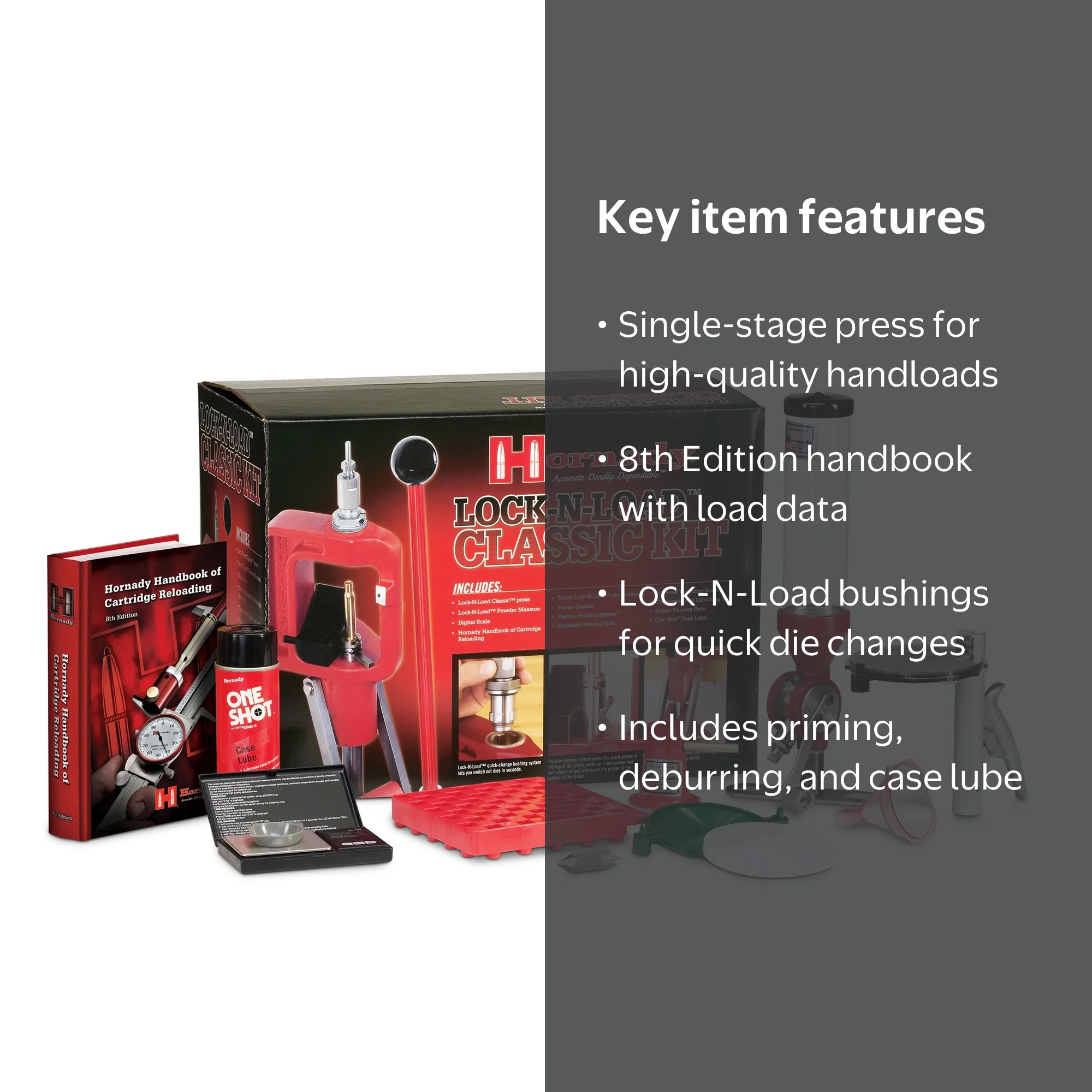 Hornady Lock-N-Load Classic Single Stage Reloading Press Kit