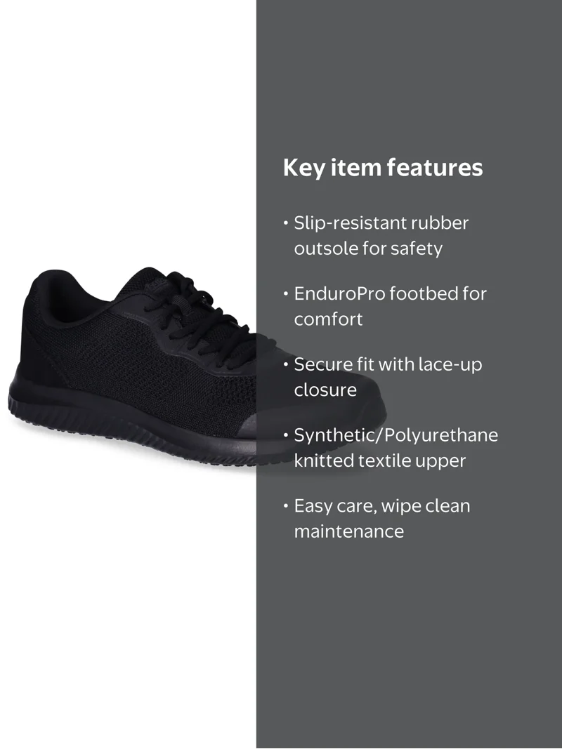 TredSafe Men's Chad Shoes with Knitted Textile Upper and Anti