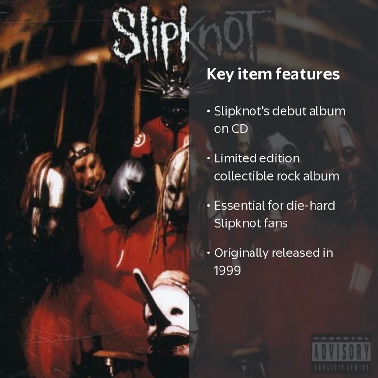 Slipknot - Slipknot (デビューアルバム) Slipknot - Slipknot - CD - Walmart.com