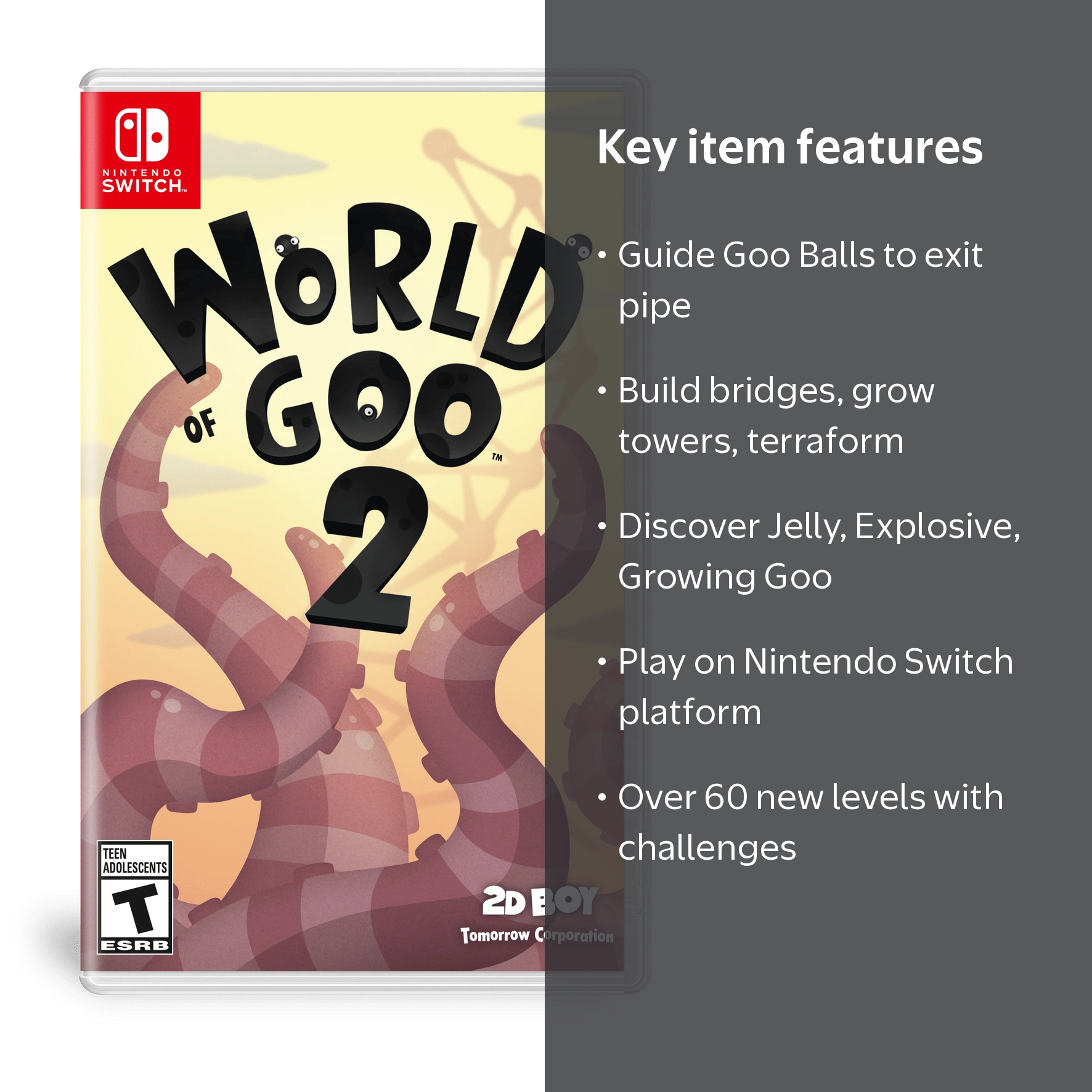 World of Goo 2 (Nintendo Switch) - Walmart.com