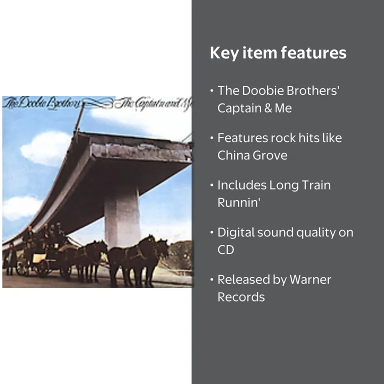 The Doobie Brothers - Captain & Me - CD, Music & Performance