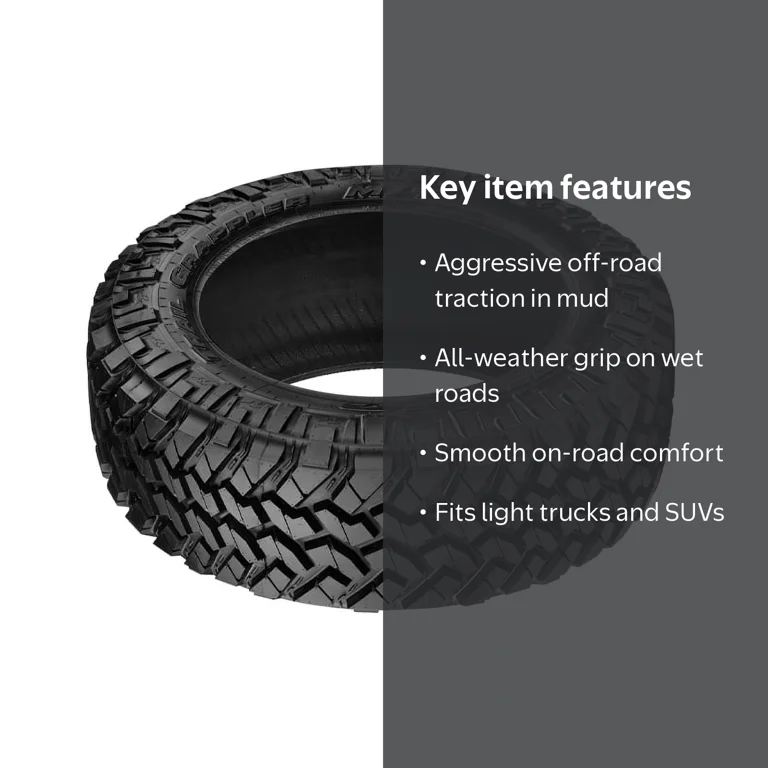 Nitto Trail Grappler M/T Mud Terrain LT35X12.50R17 121Q E Light