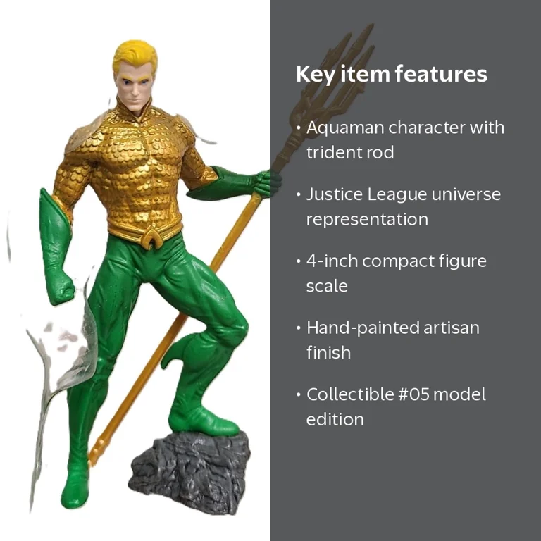 Schleich DC Comics Justice League Aquaman #05 4-inch Action Figure