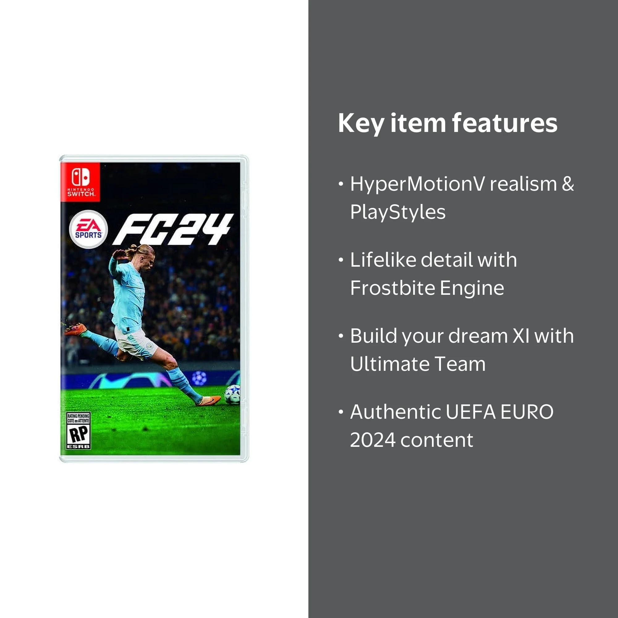 EA Sports New Football Game FC 24 for Nintendo Switch - Walmart.com