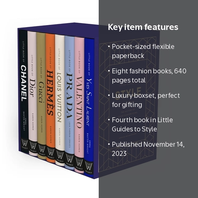 Emma Baxter-Wright, The History of Eight Fashion Icons, Paperback