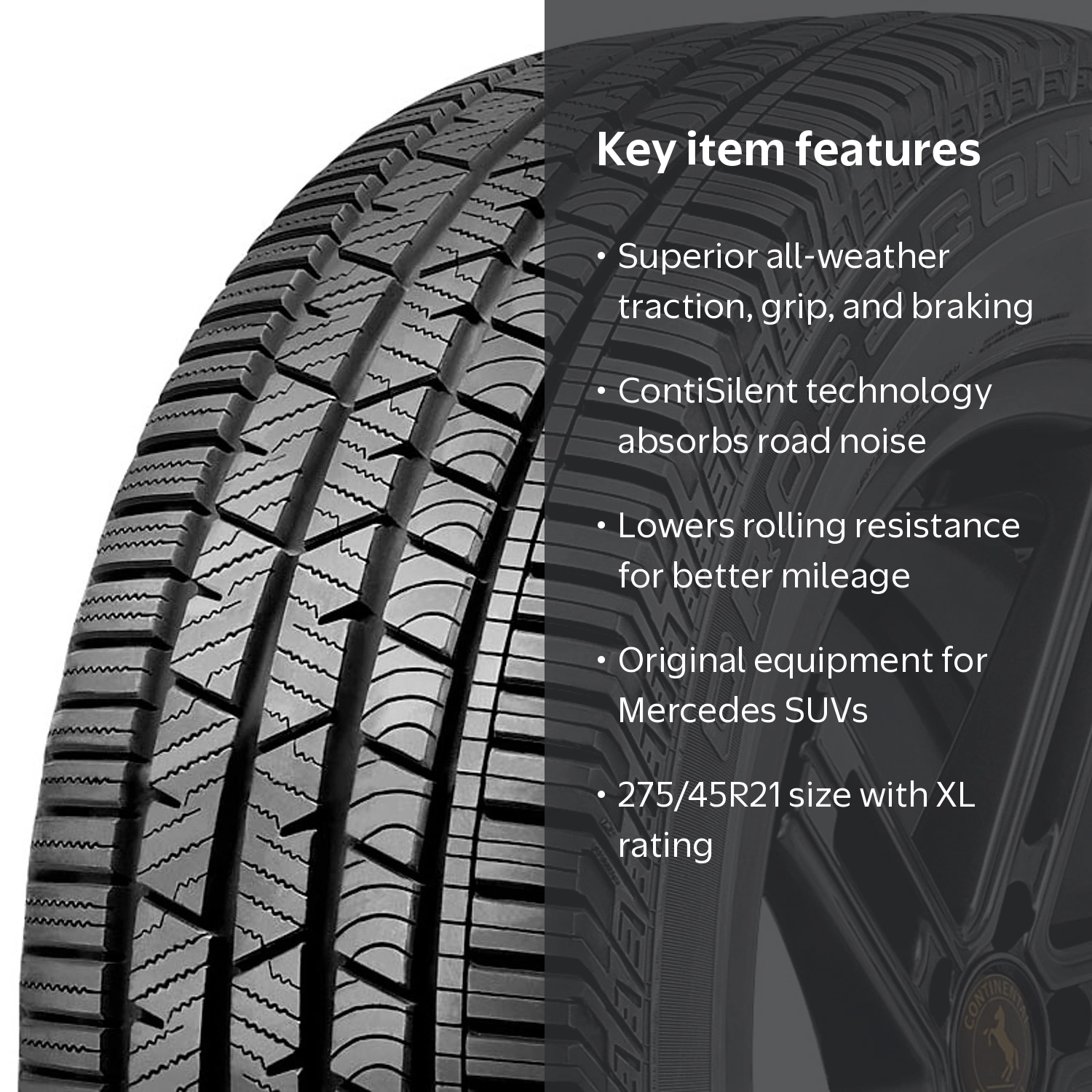Continental CrossContact LX Sport 275/45R21 110V XL a/s All Season