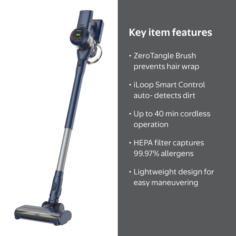 Tineco S10 ZT Lightweight Cordless Electric Stick Vacuum with