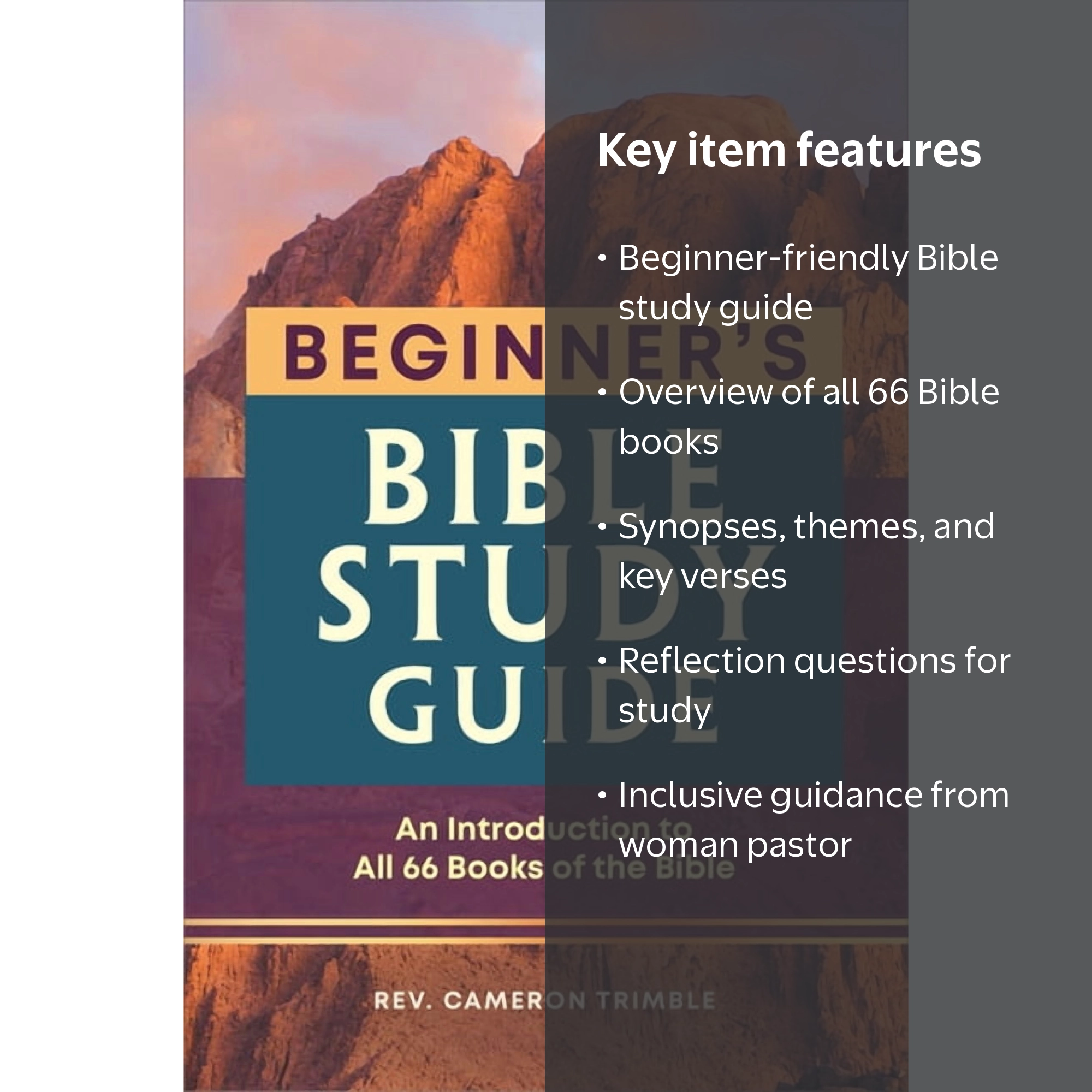 Cameron Trimble, Bible Study Guide, All 66 Books, Beginner