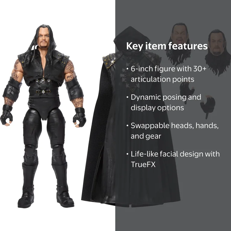 Free Shipping! WWE Ultimate Edition Undertaker Action Figure with