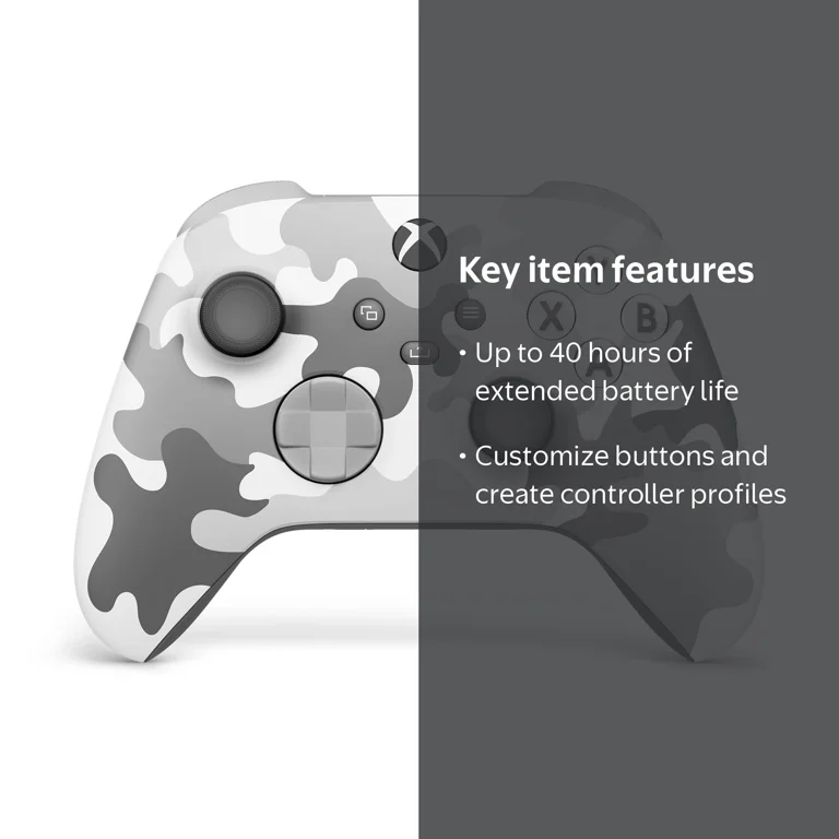 Microsoft XBOX Wireless Controller - Arctic Camo – for XBOX Series