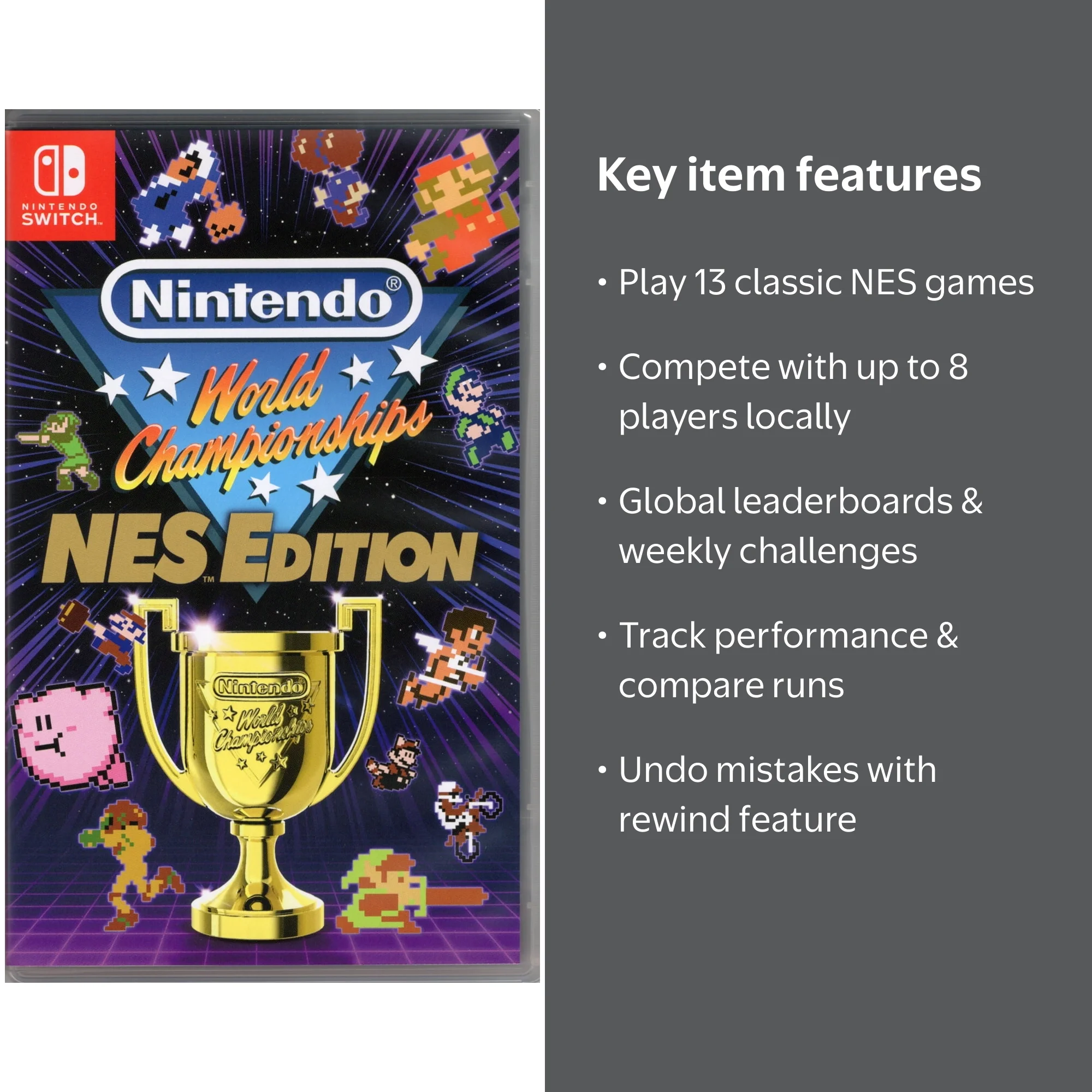 Nintendo World Championships NES Edition, 13 Classic NES Games on