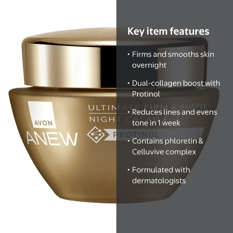 Avon Anew Ultimate Firm & Supple Night Cream 50ml / 1.69 fl oz