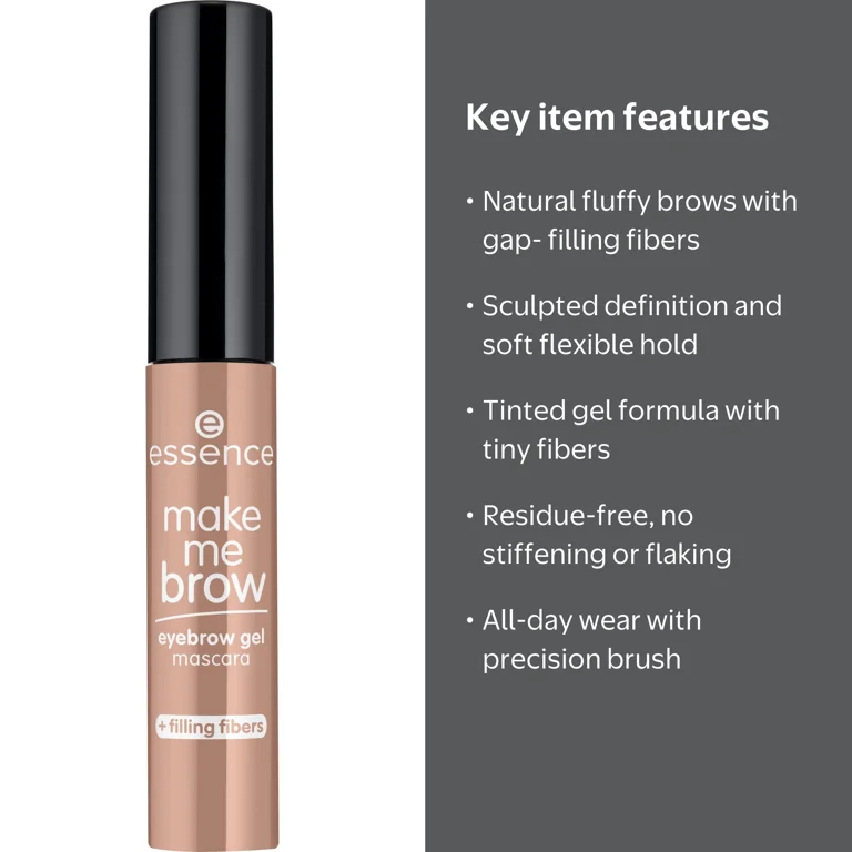 essence Make Me Brow Eyebrow Gel Mascara, 01 Blondy Brows
