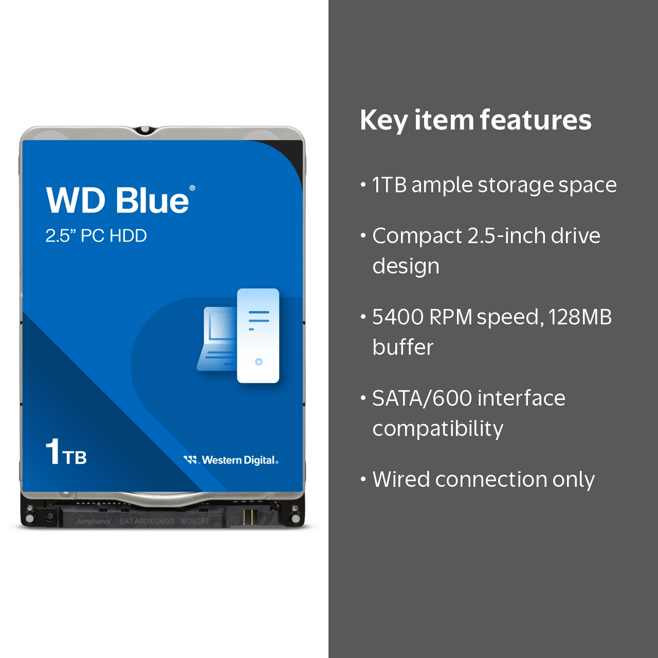 WD Blue 1TB SATA 2.5