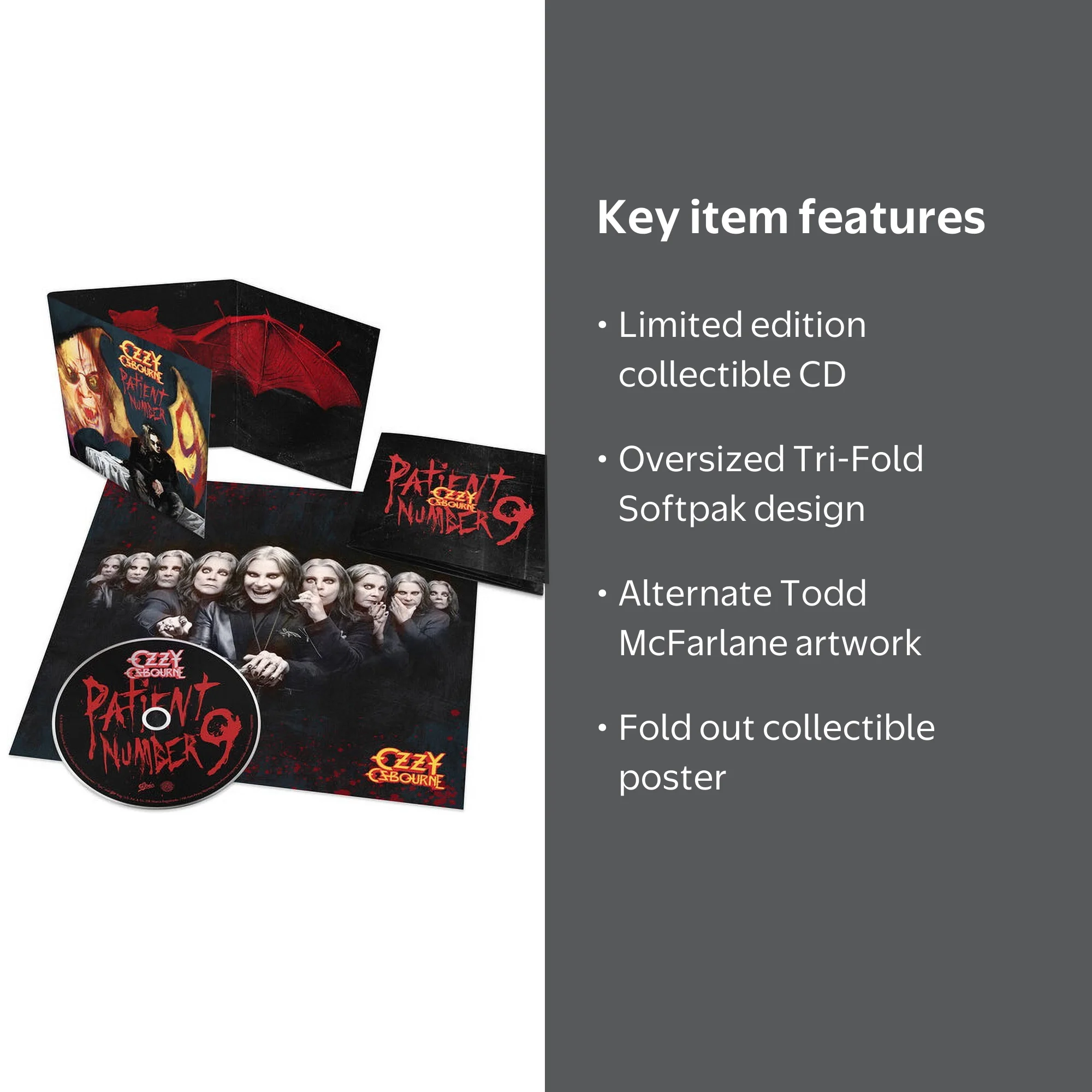 Ozzy Osbourne - Patient Number 9 (Walmart Exclusive Ltd Edition CD