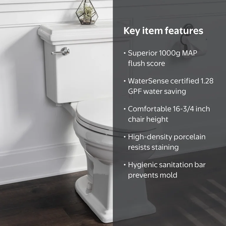 Miseno High-Efficiency Two-Piece Toilet, Santi Mno240c, High
