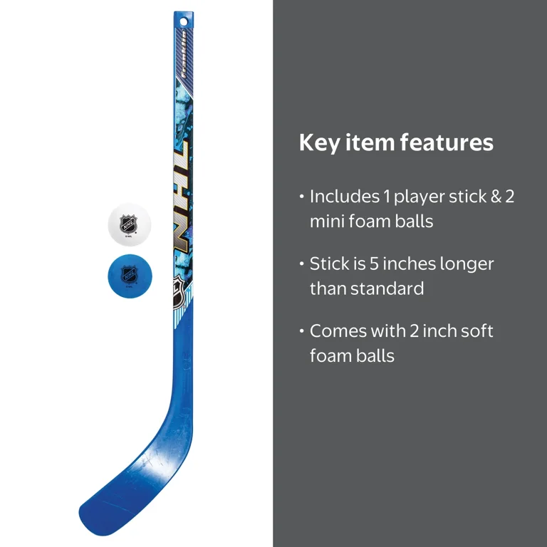 Franklin Sports NHL MEGA Mini Hockey Stick Set - Includes 1 Stick