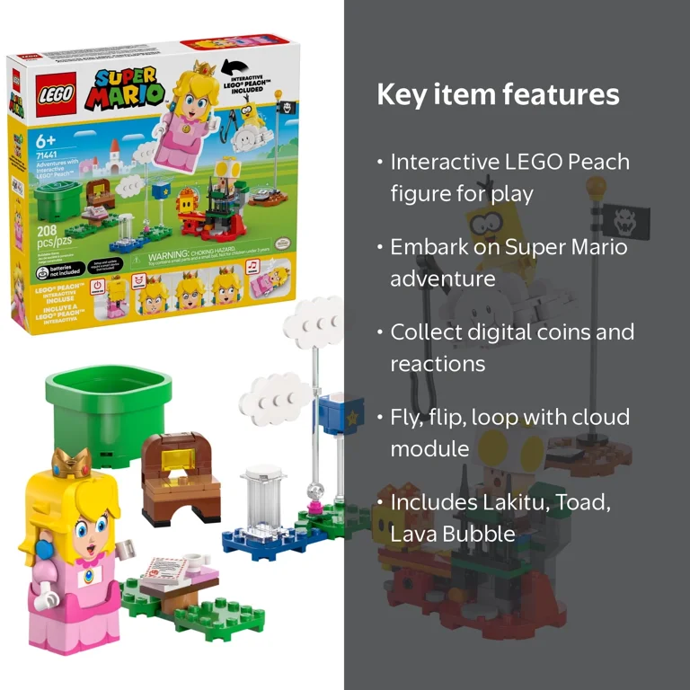 ★ triumph0303★ LEGO Super Mario Adventures with Interactive LEGO Peach Princess
