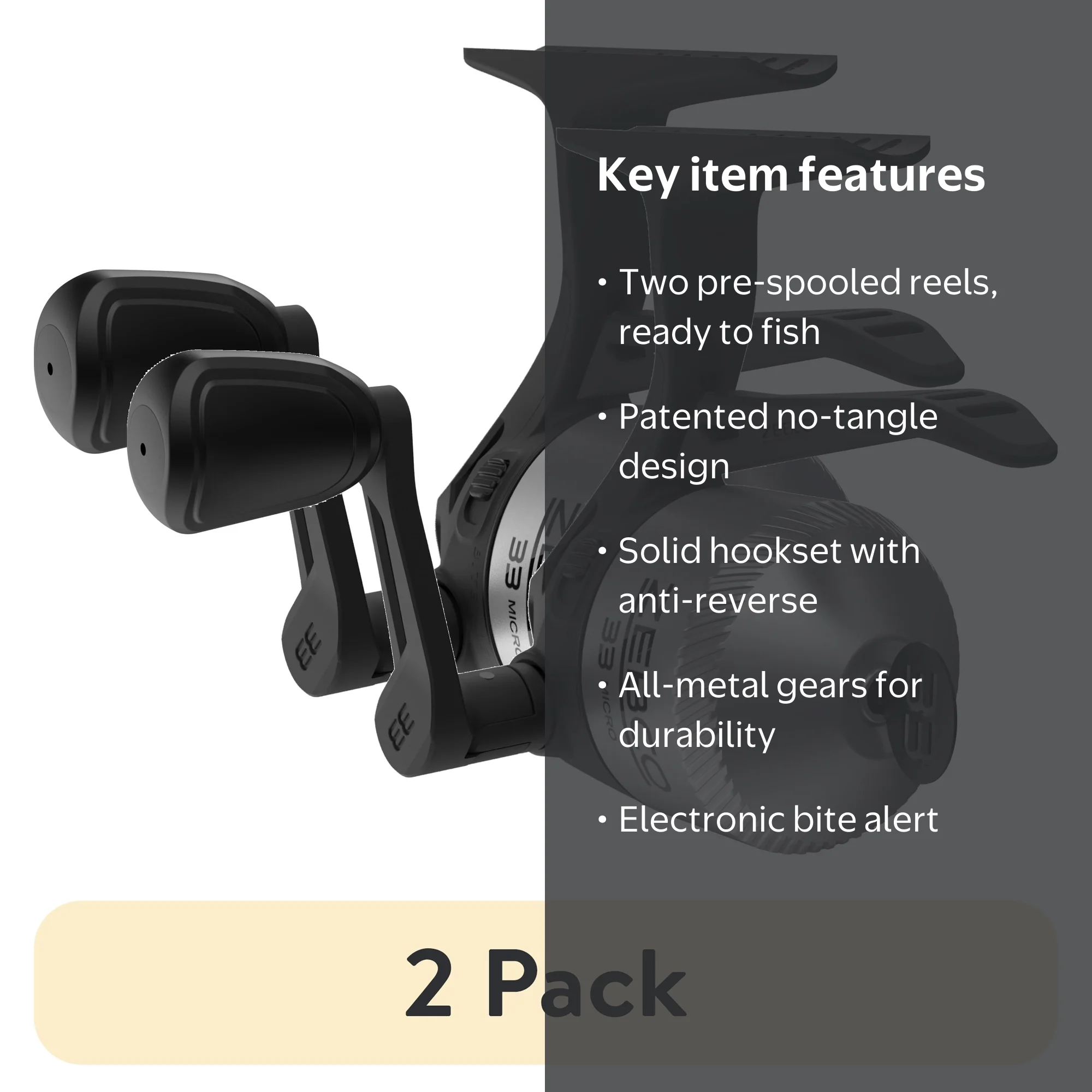 Zebco 33 Micro Triggerspin Fishing Reel - Spincast - Walmart.com