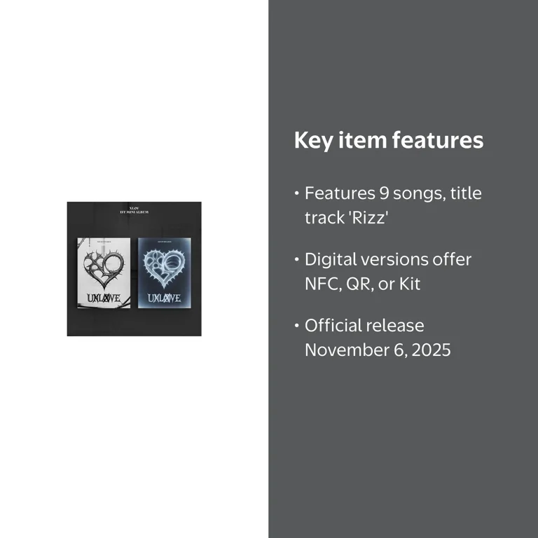 XLOV - [UXLXVE] 1st Mini Album RANDOM Version - Walmart.com
