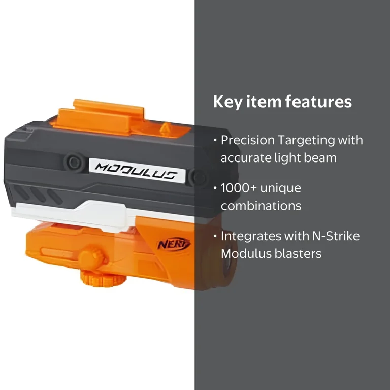 Nerf Modulus Elite Strike Targeting Light Beam with Parts