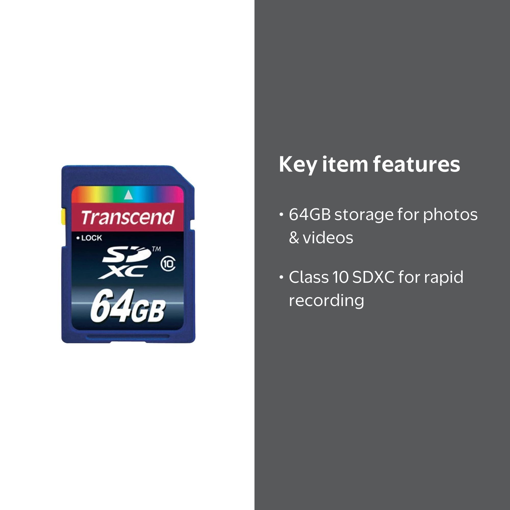Canon PowerShot G7 X Mark II Digital Camera Memory Card 64GB