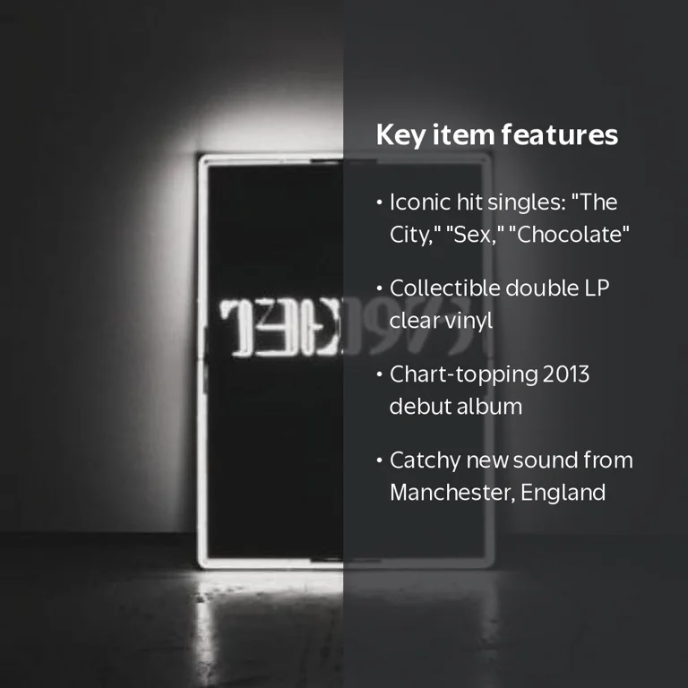 The 1975 - Self-Titled Alternative Rock Vinyl LP Record