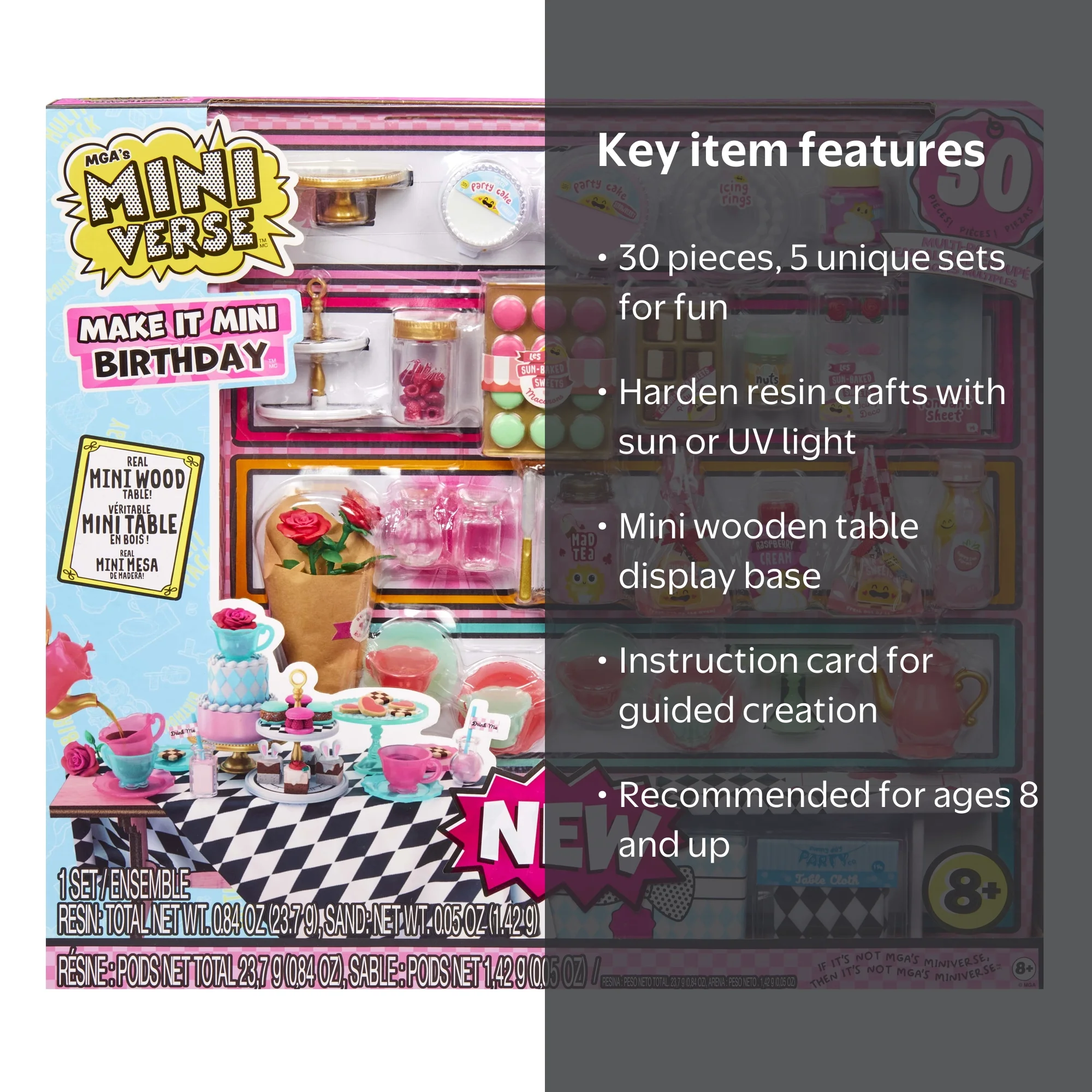 MGA Miniverse Mini Birthday Multi-Pack, Walmart Exclusive, 8+ 