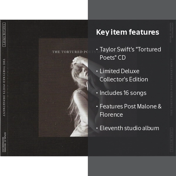 Taylor Swift - Tortured Poets Department: The Black Dog - Limited