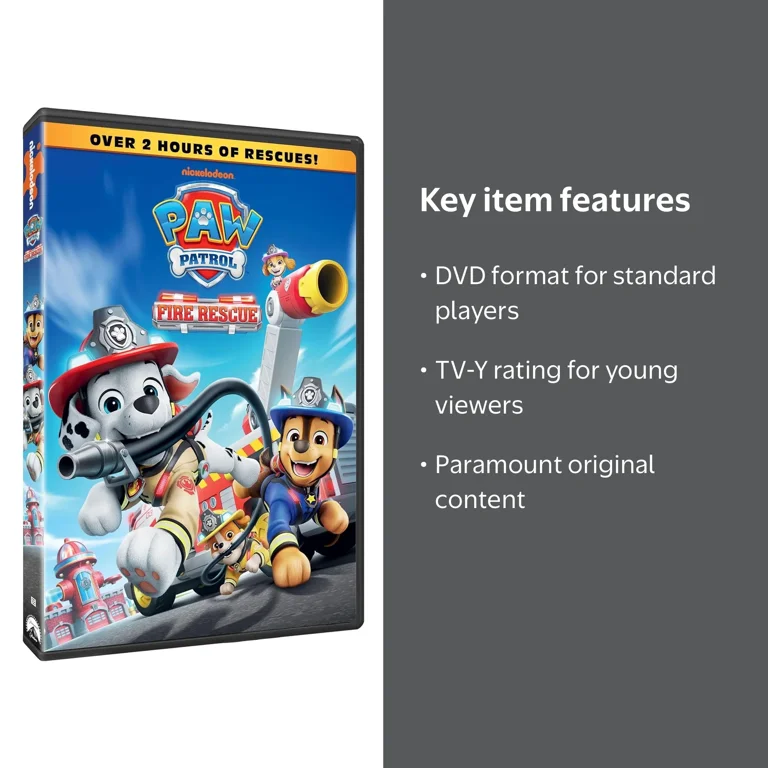 【要リージョンフリー対応プレーヤー】海外盤DVD PAW Patrol DVD PAW Patrol: Fire Rescue (DVD) - Walmart.com