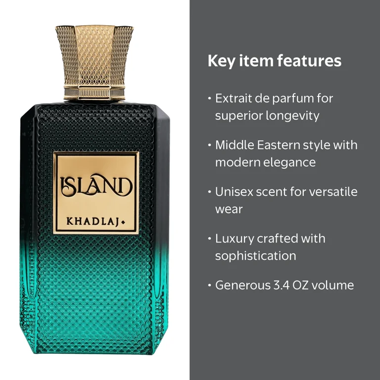 Khadlaj Unisex Island Extrait de Parfum Spray 3.4 oz - Walmart.com