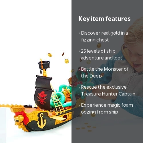 Treasure X Action Adventure Sunken Gold Real Gold Dipped Treasure