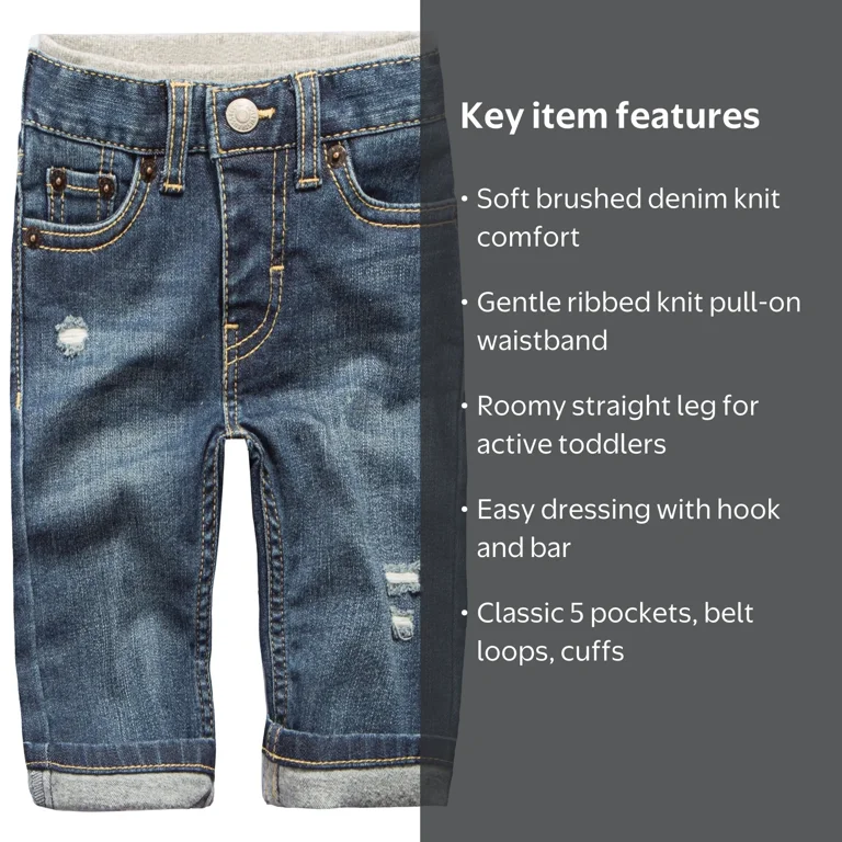 Levi's Baby Boys' Murphy Pull On Pants, Size 3 Months - 24 Months