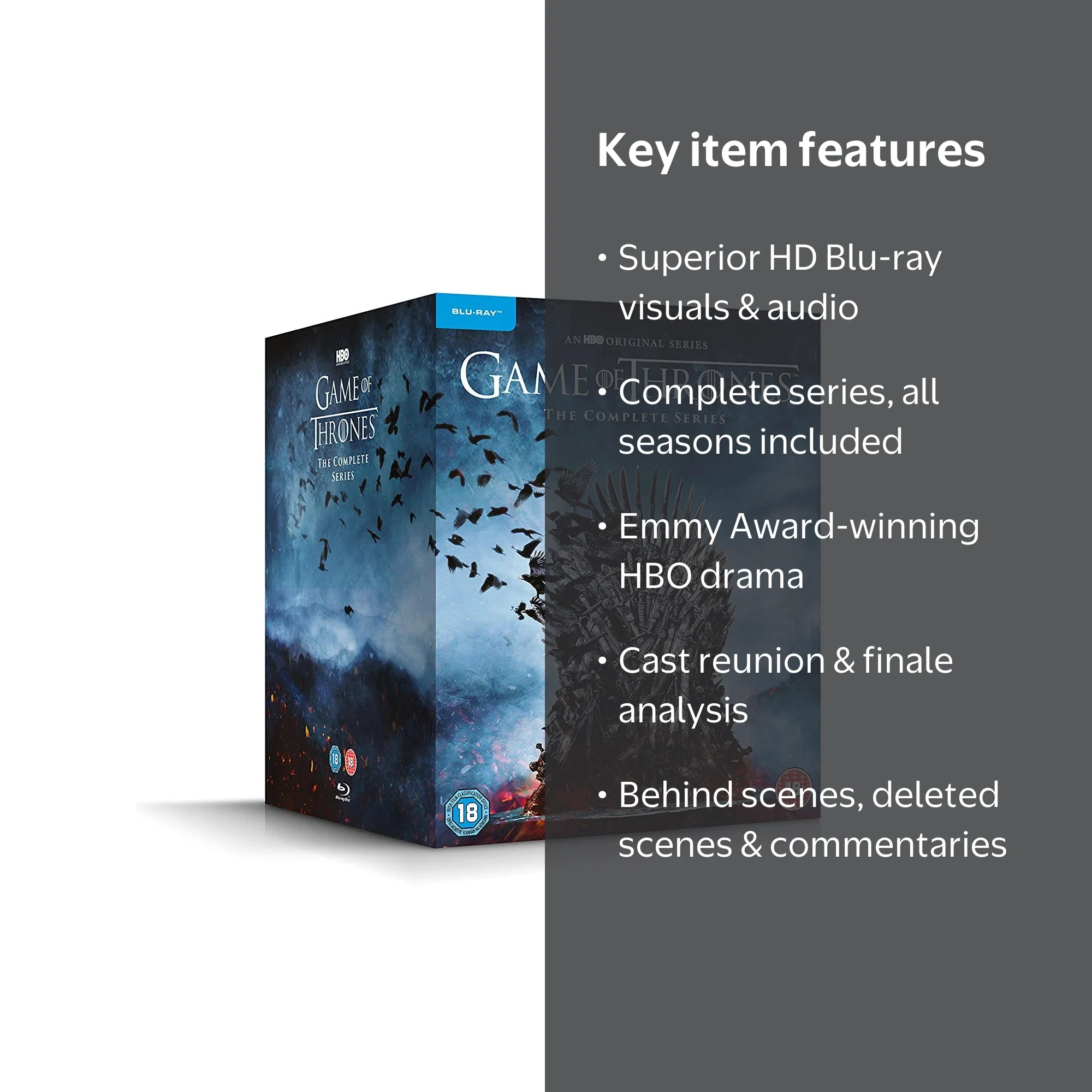 Warner Bros Game of Thrones: Complete Series Collection Blu-ray