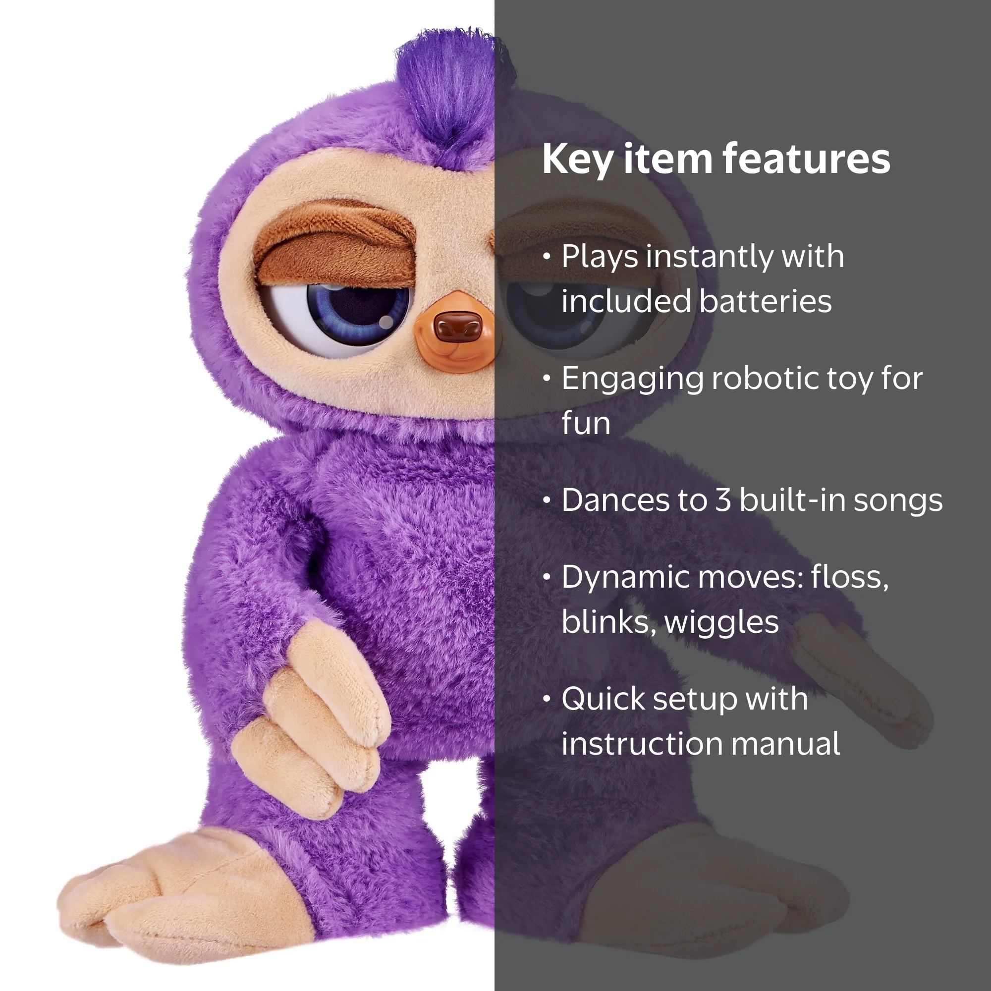 ZURU Pets Alive Interactive Fifi the Flossing Sloth Robotic Toy