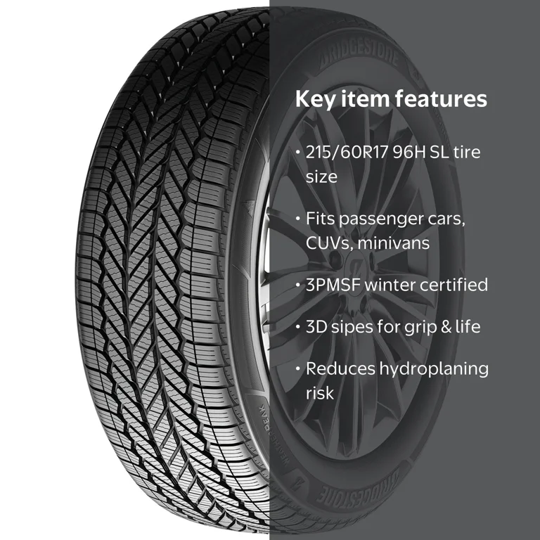Bridgestone Weatherpeak All Weather 215/60R17 96H Passenger Tire