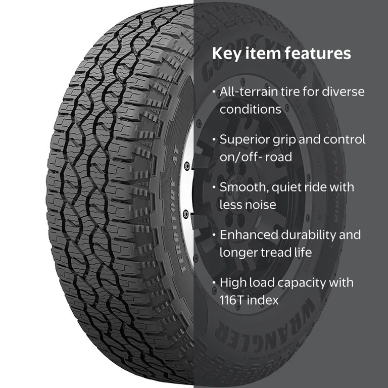 Goodyear Wrangler Territory A/T 275/65R18 116T All Terrain Tire