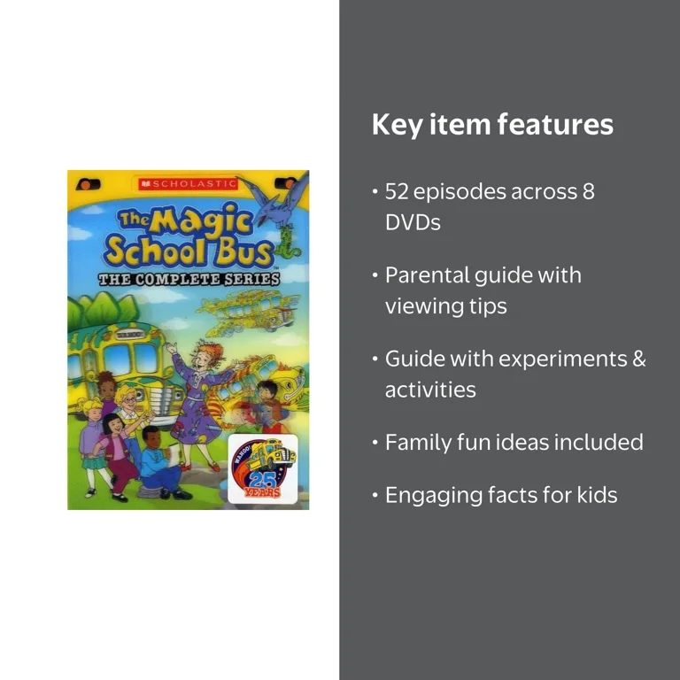 New Video Group - Magic School Bus Complete Series: Kids TV Show