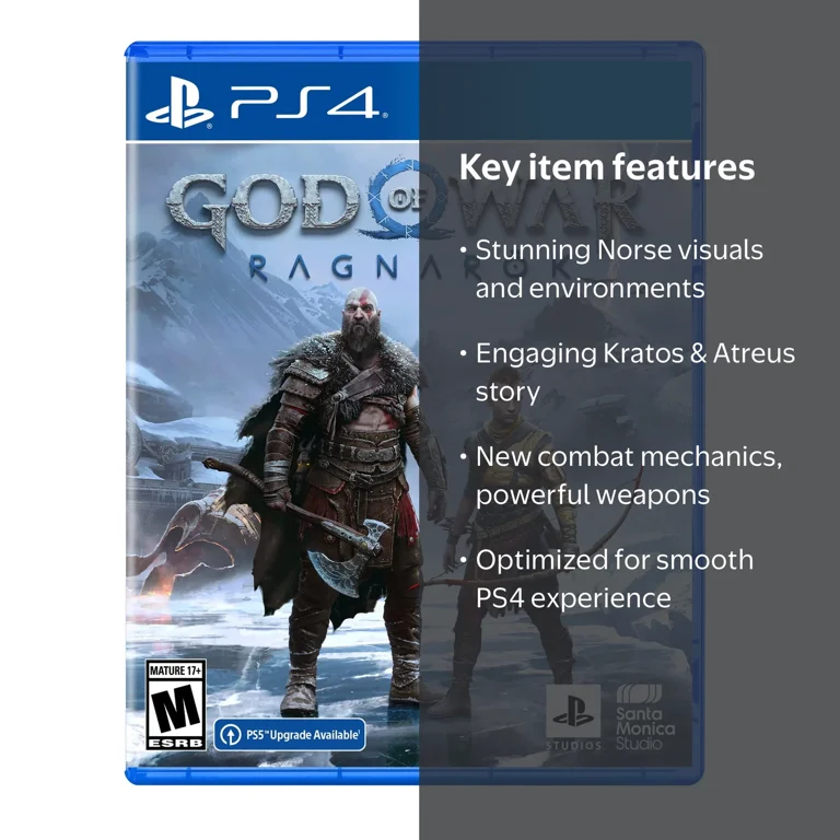 Sony God of War Ragnarok, Norse Mythology Action Adventure Game