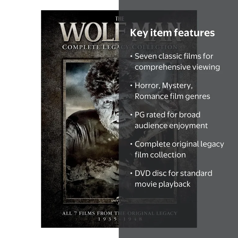 Wolf Man: Complete Legacy Collection - Werewolf Creature Set (DVD