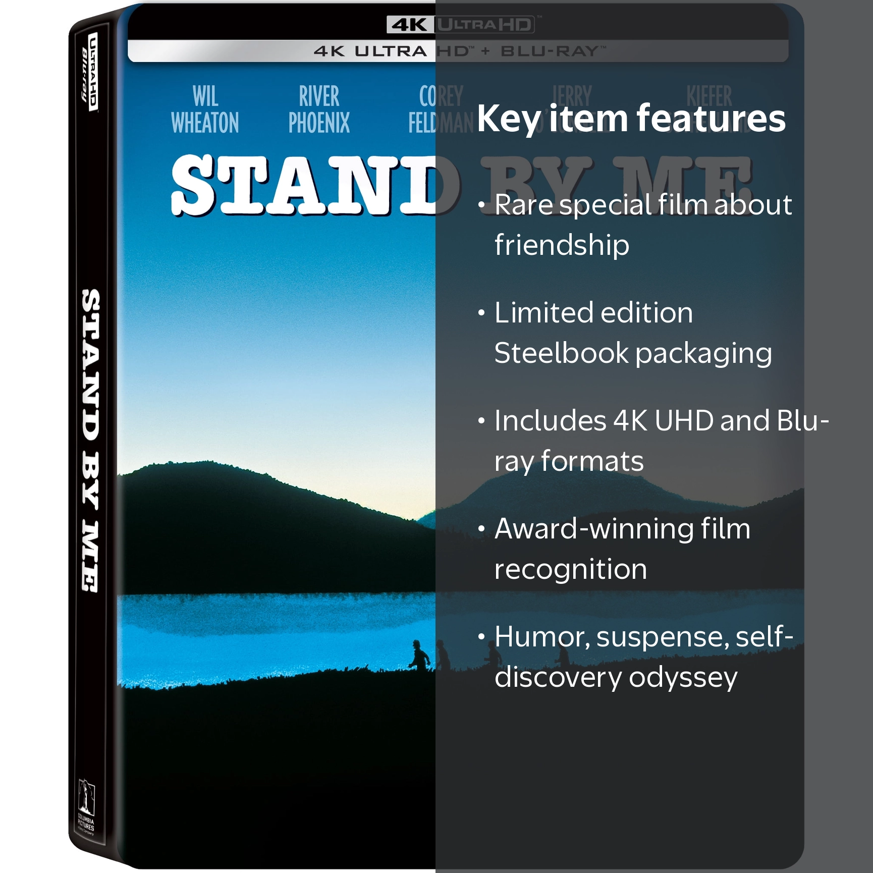 Sony Pictures, Stand By Me, Limited Edition, 4KUHD + Blu-ray