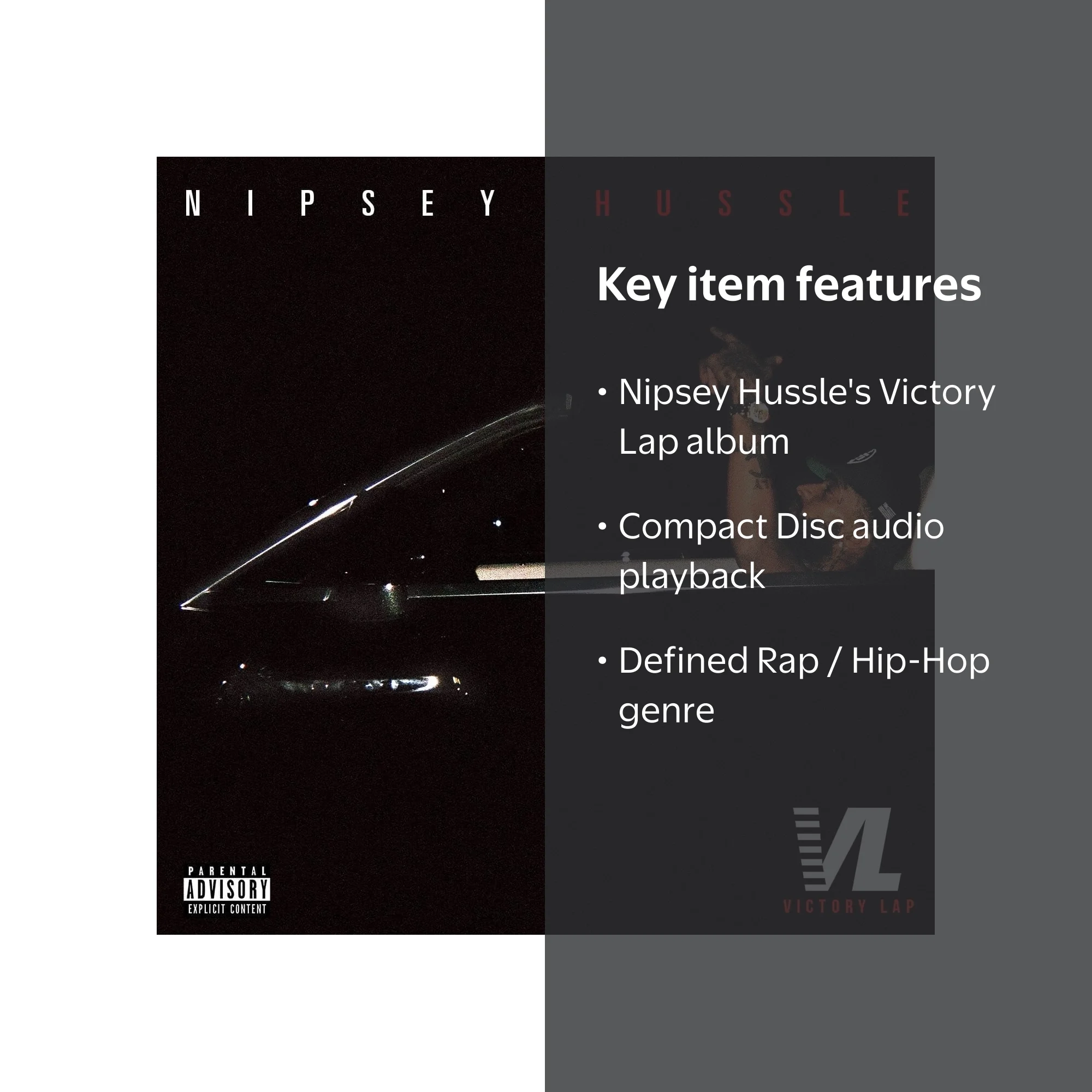 Nipsey Hussle - Victory Lap - Music & Performance - CD - Walmart.com