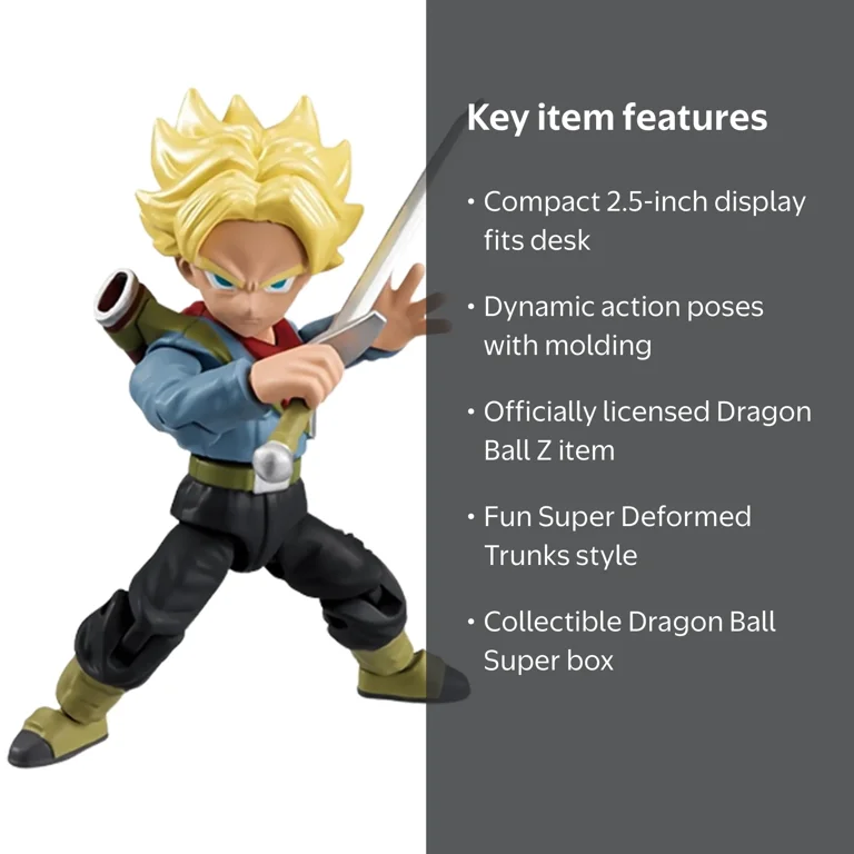 Dragon Ball Super Power 66 Mini Figure | Super Saiyan Trunks