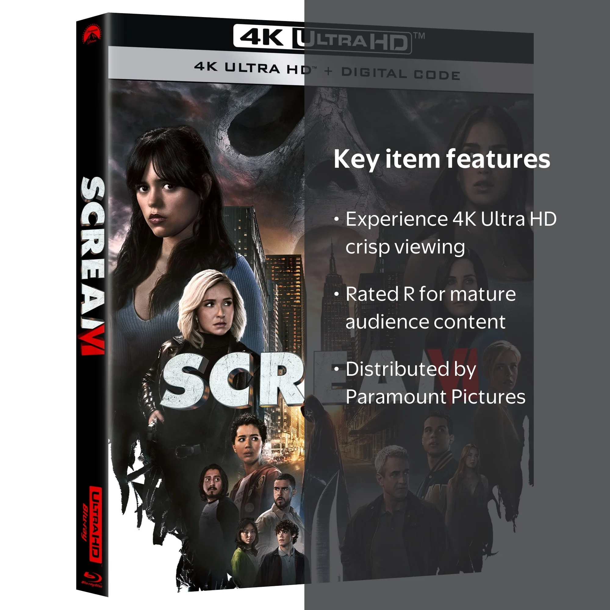 Scream VI (4K Ultra HD + Digital Copy) - Walmart.com